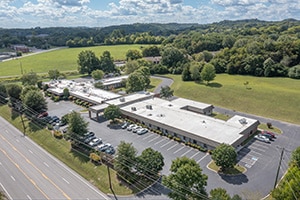 An aerial view of Alta Heights